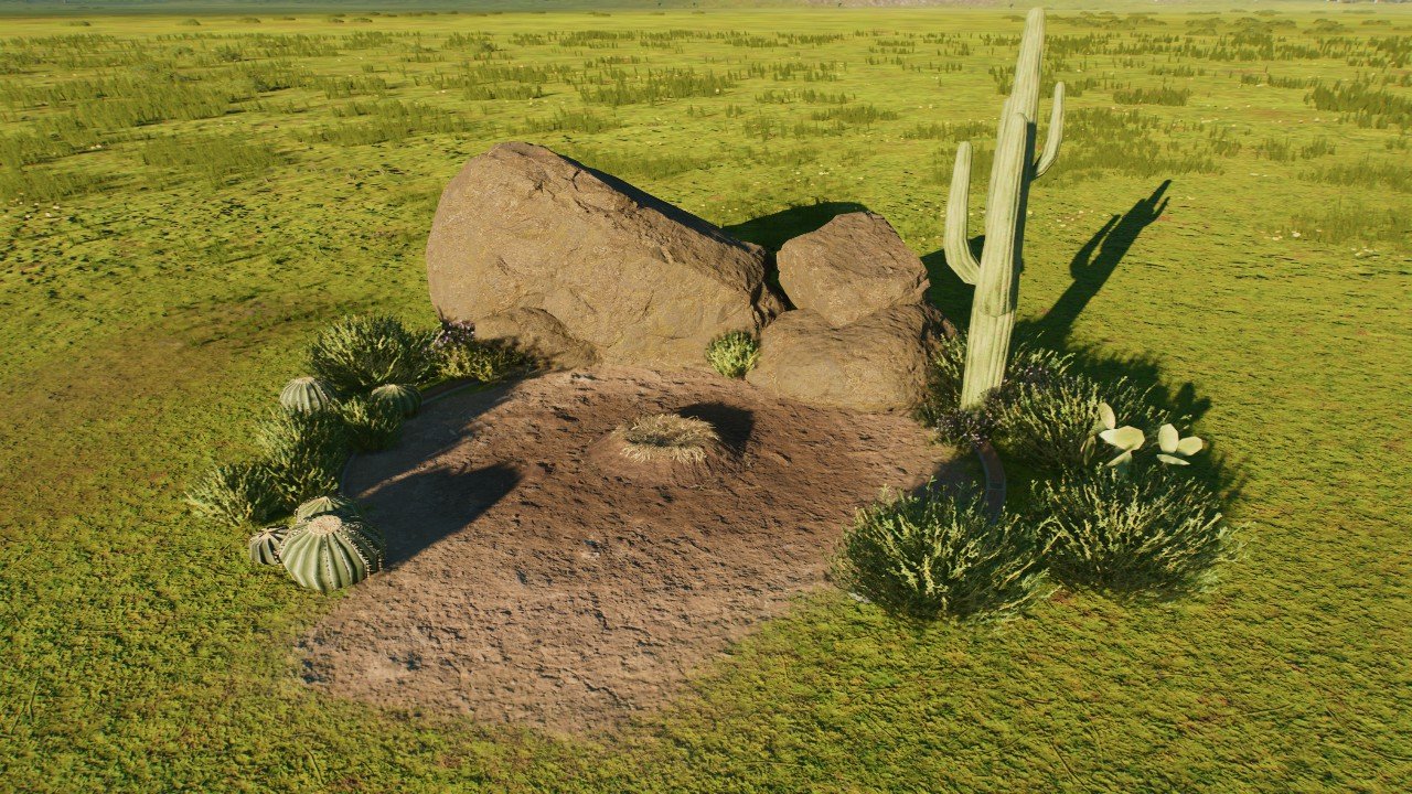 Medium desert nest - Workshop - Jurassic World Evolution 3