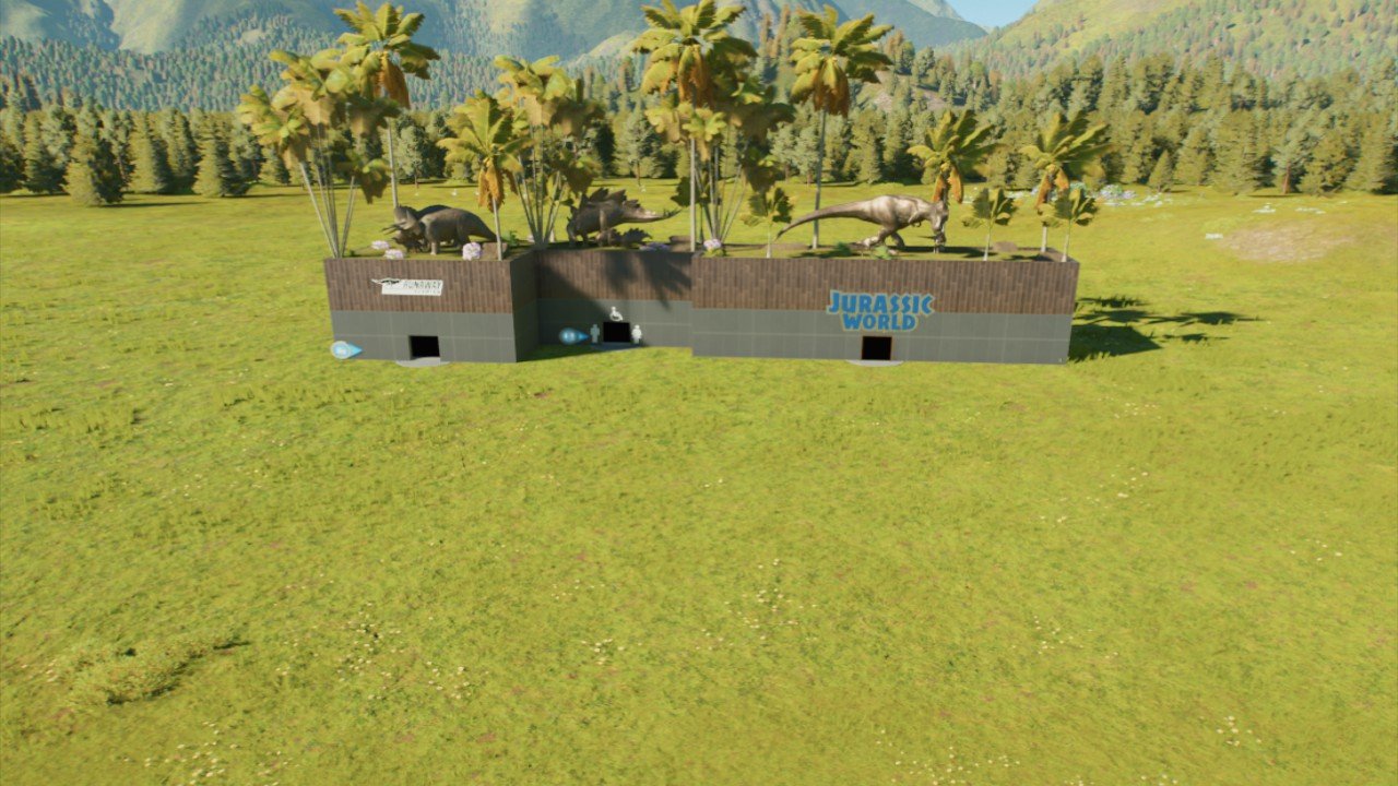 Deluxe entrance - Workshop - Jurassic World Evolution 3