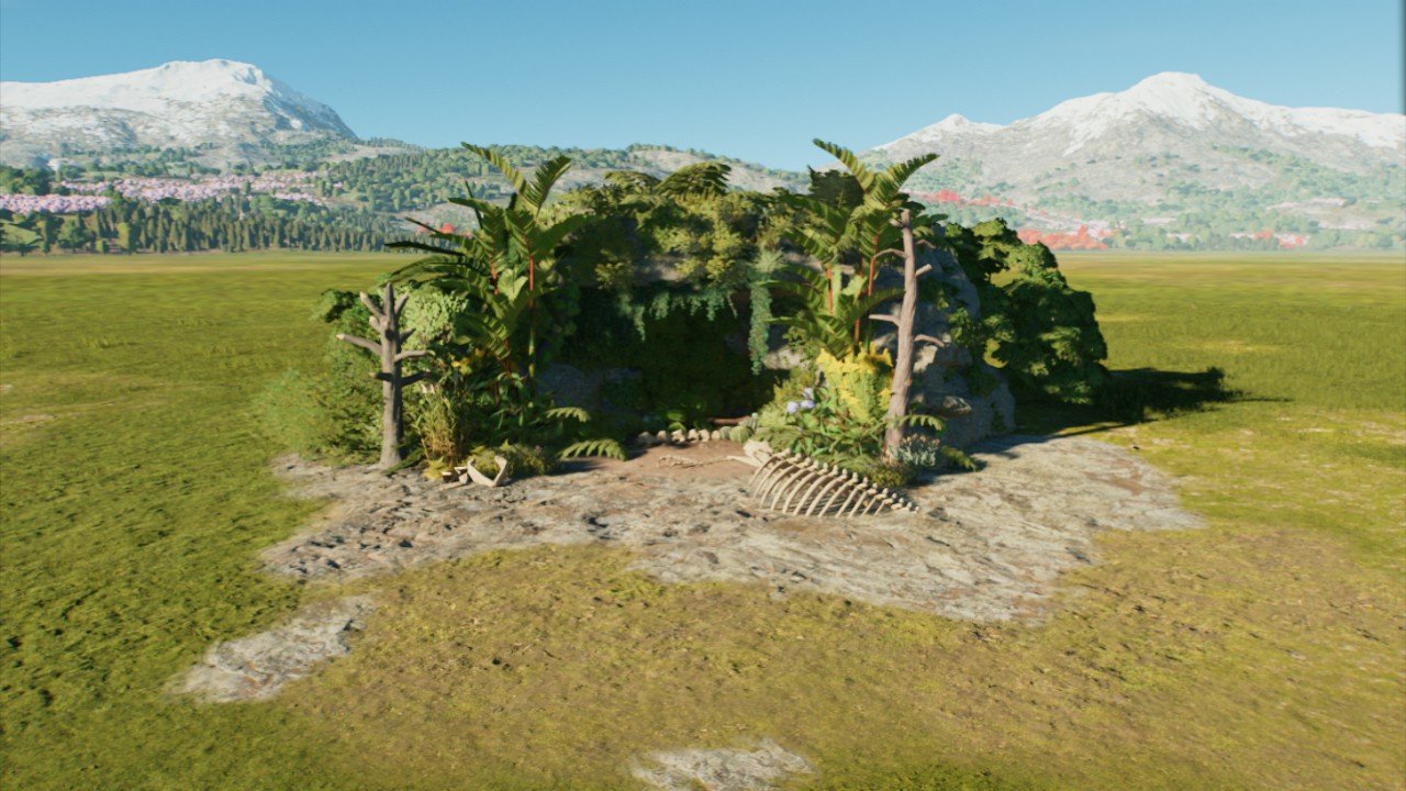 large overgrown carnivore nest - Workshop - Jurassic World Evolution 3