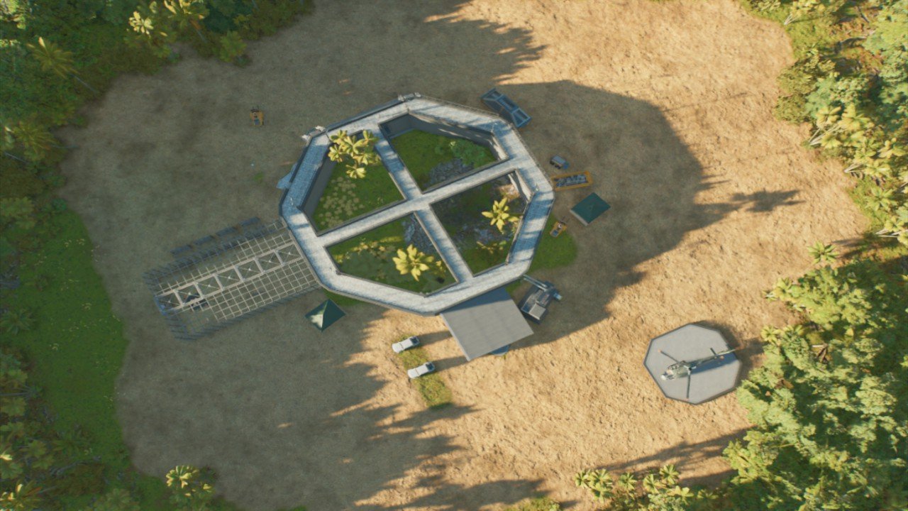 Veleceraptor Gehege aus dem Film - Workshop - Jurassic World Evolution 3