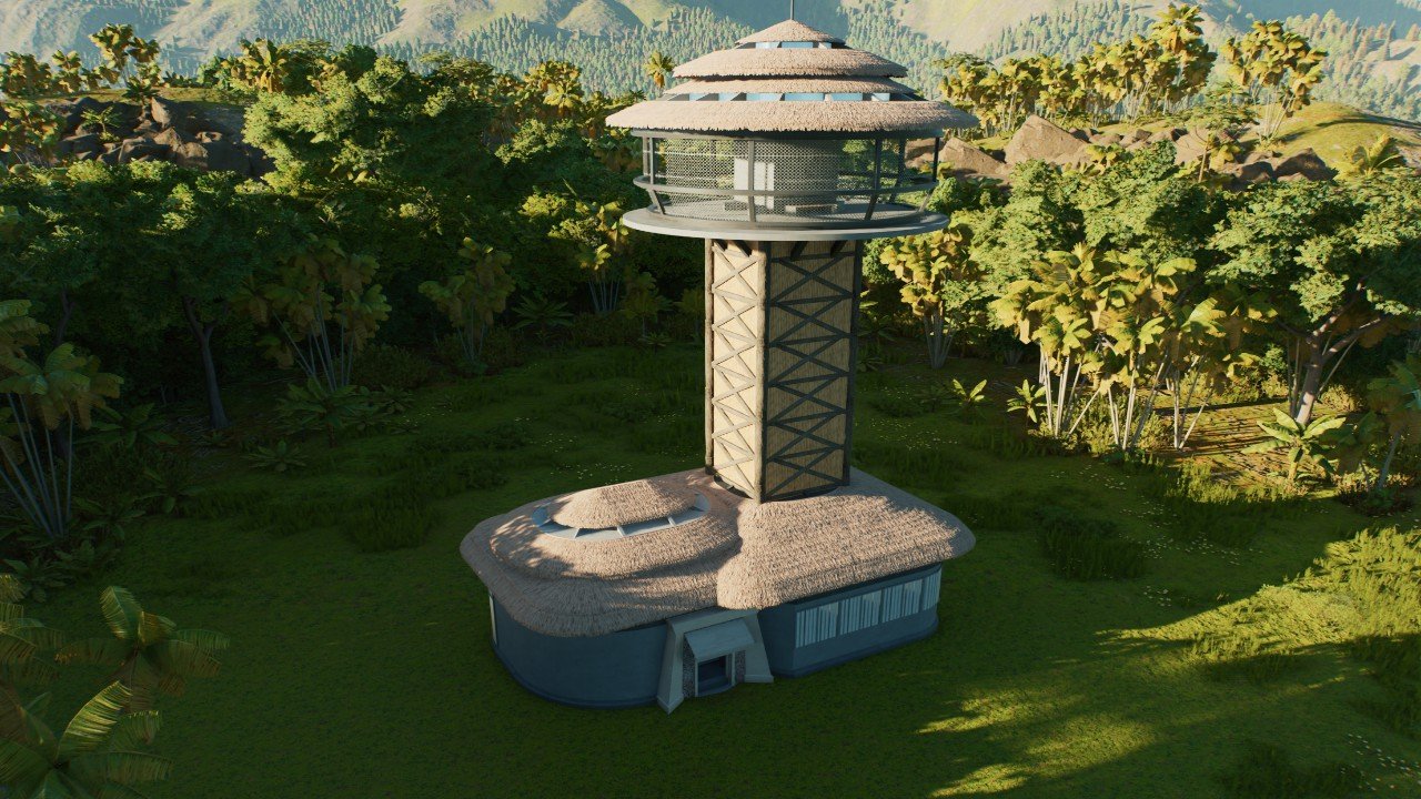 Jurassic Park - Viewing Platform - Workshop - Jurassic World Evolution 3