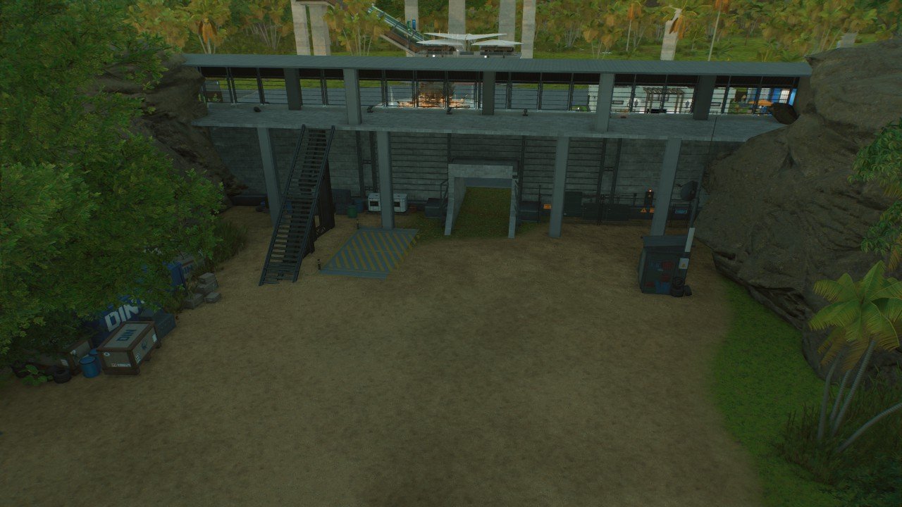 Facility gate - Workshop - Jurassic World Evolution 3