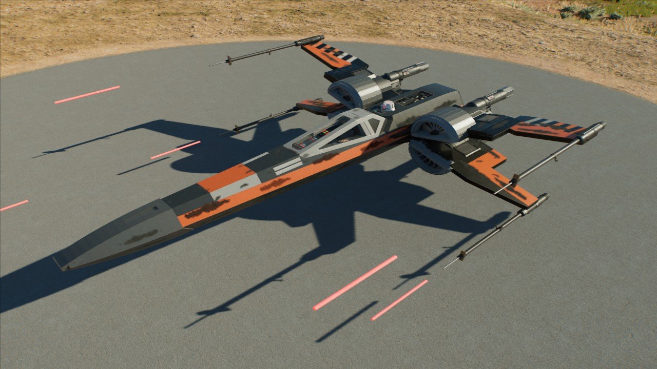 T-70 X-Wing (wings extended)