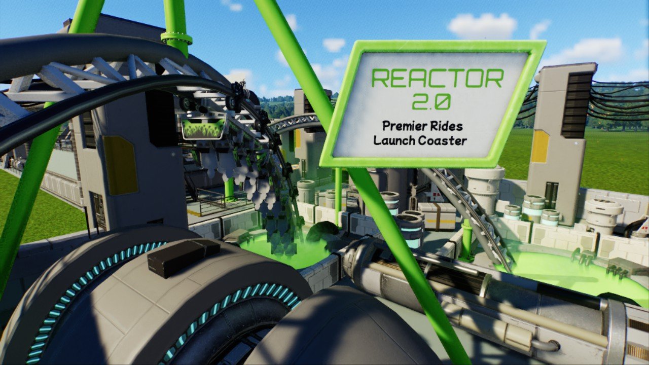 REACTOR 2.0 - Sci-Fi Premier Rides Launch Coaster