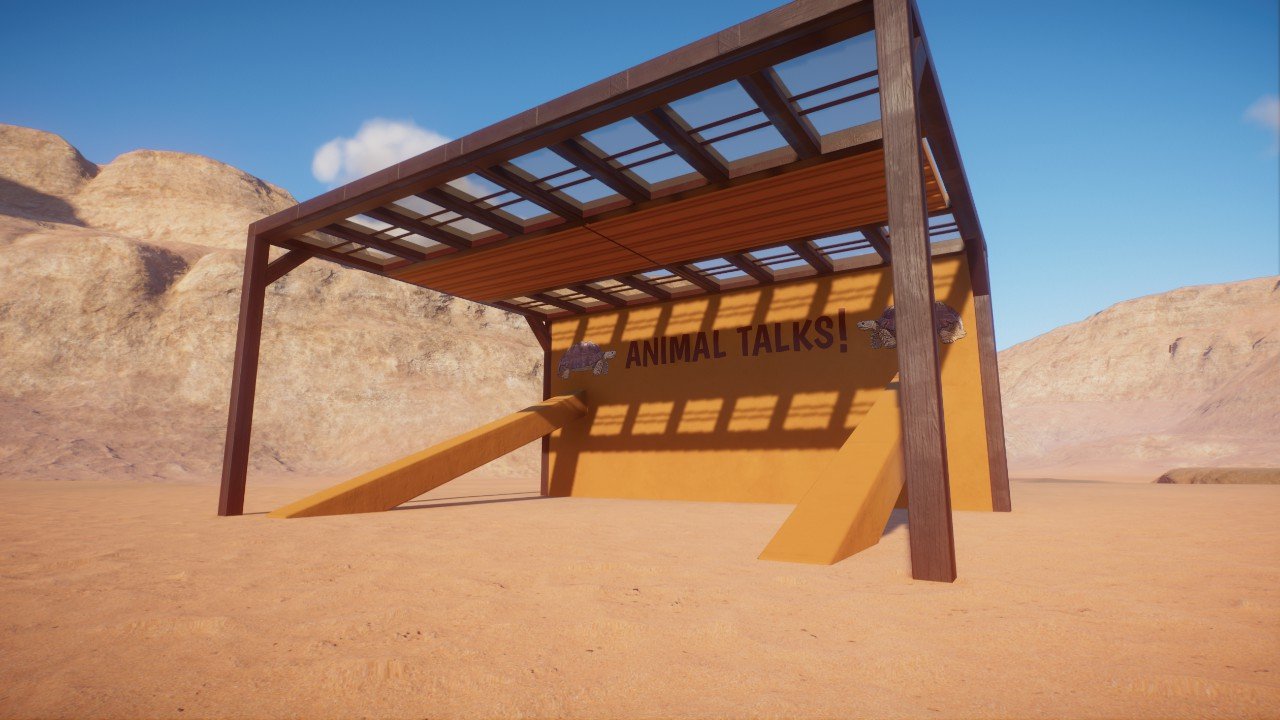 Animal talks seating cover