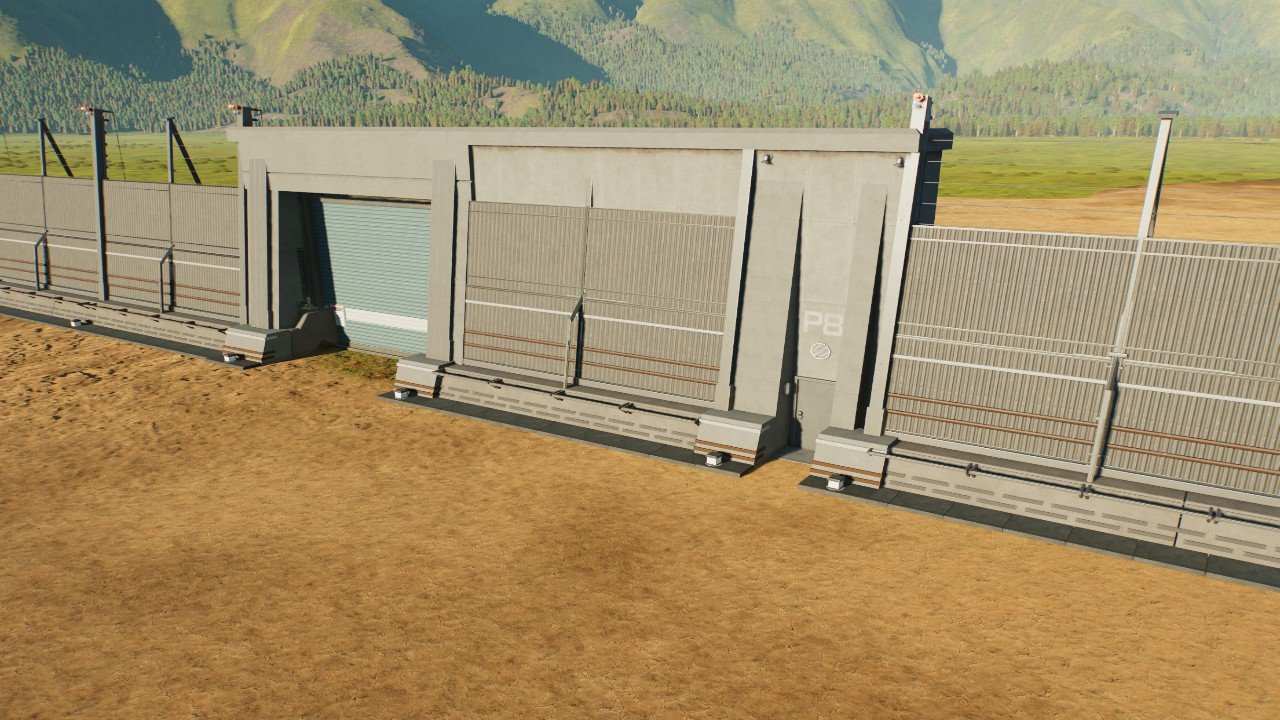 W fence gate - Workshop - Jurassic World Evolution 3
