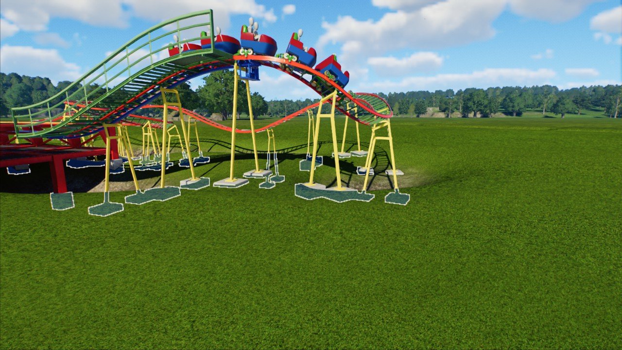 E&F Miler 11.5 Ft Single Helix Kiddie Coaster