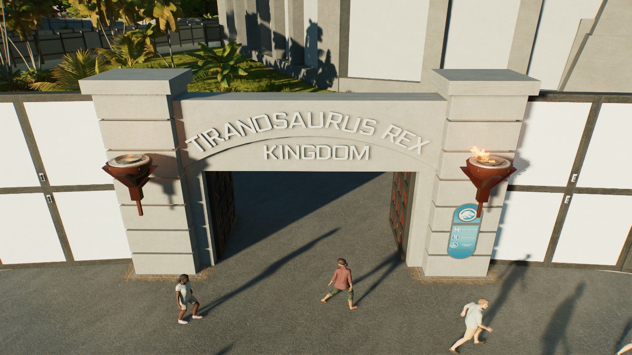 Trex kingdm gate - Workshop - Jurassic World Evolution 3