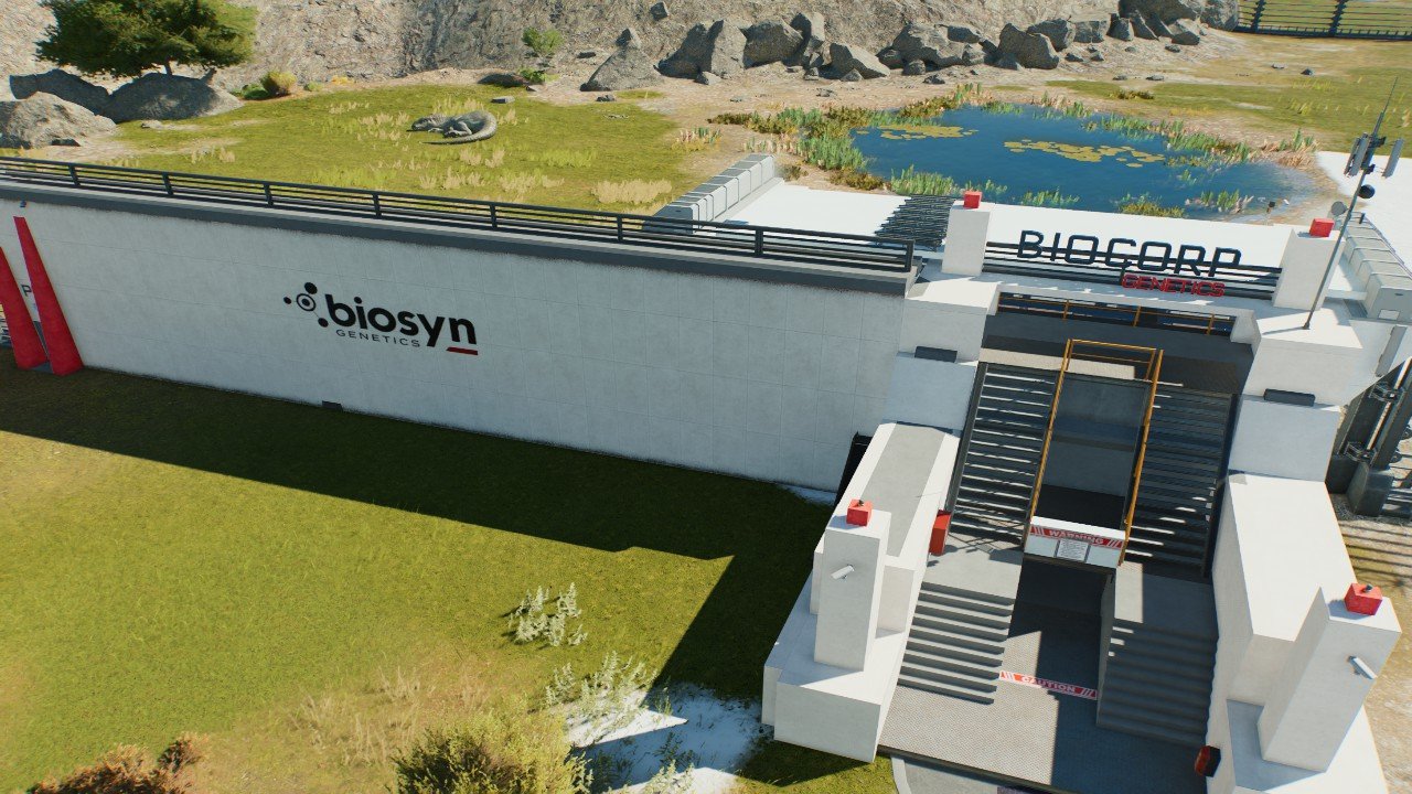 Biosyn fence with gallery