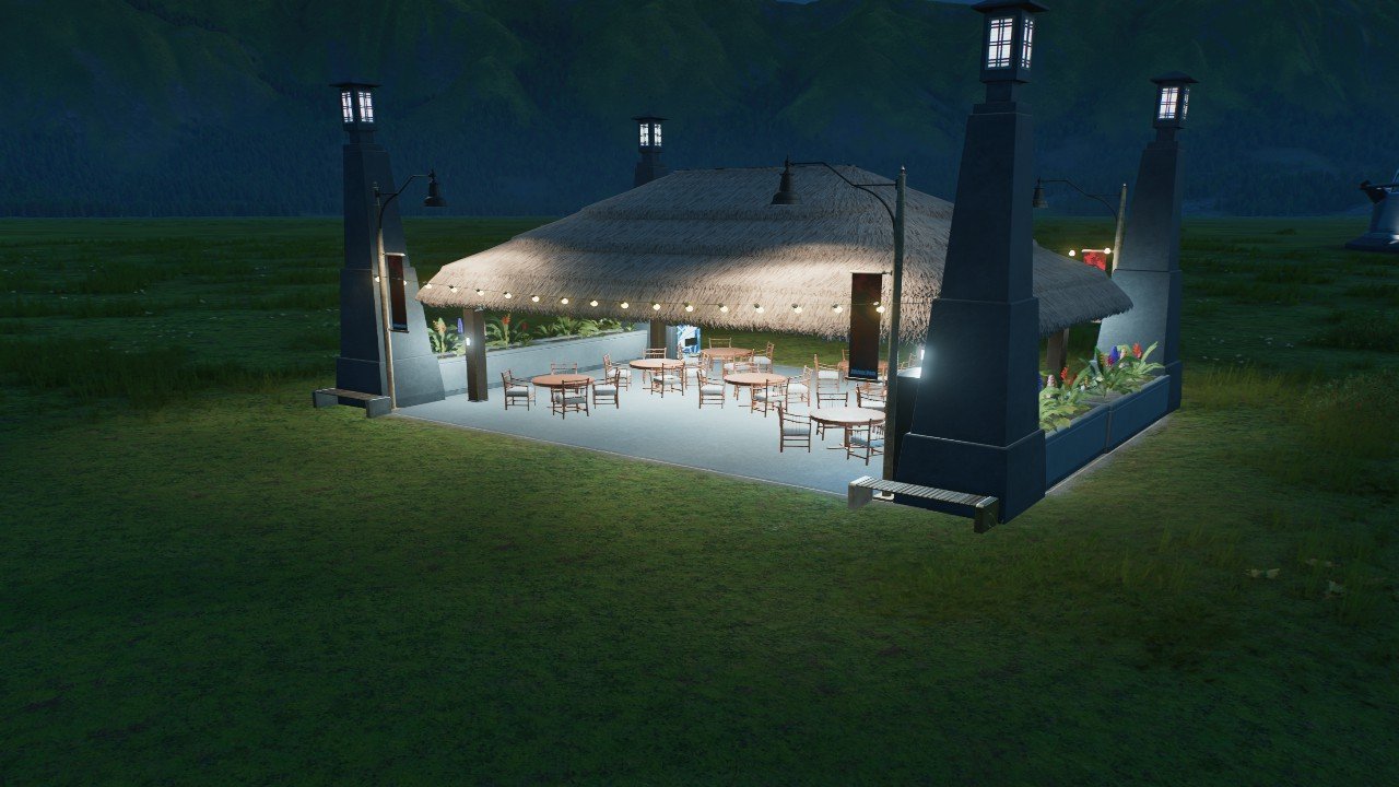 Guest seating - Workshop - Jurassic World Evolution 3