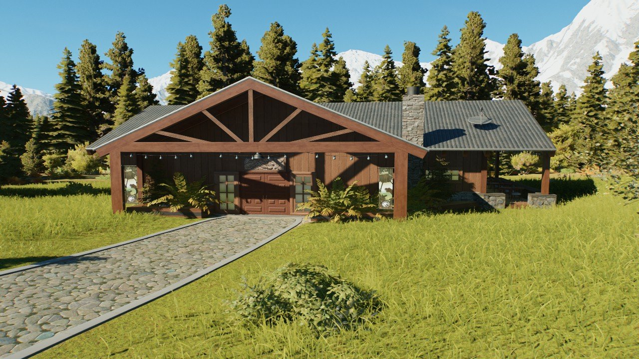 Small Hotel: Jurassic lodge build set