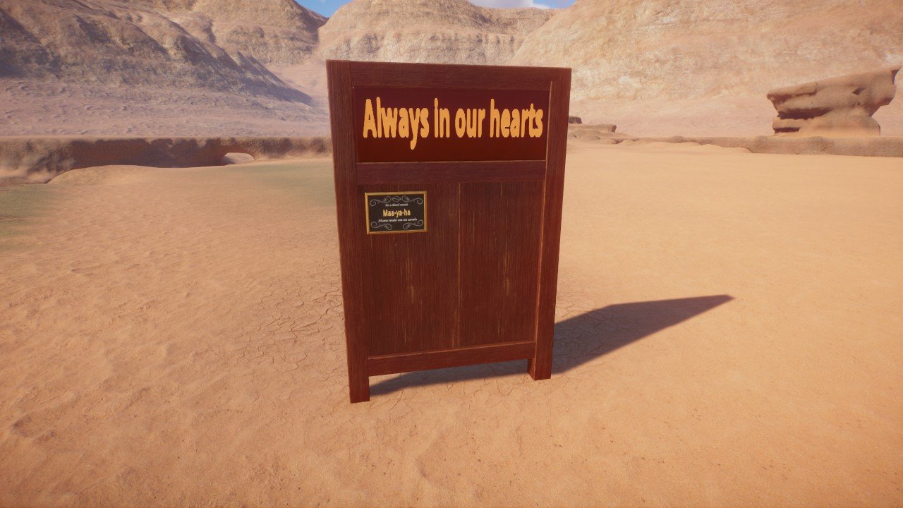 Memorial stand - fully adaptable