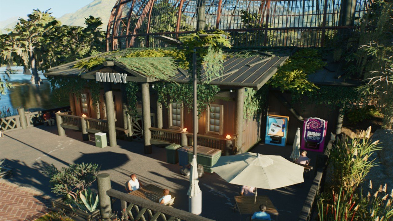 Wetlands Aviary Viewing Gallery WITHOUT DLC