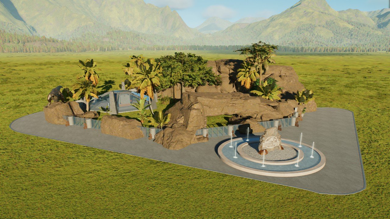 Tropical viewing dome - Workshop - Jurassic World Evolution 3