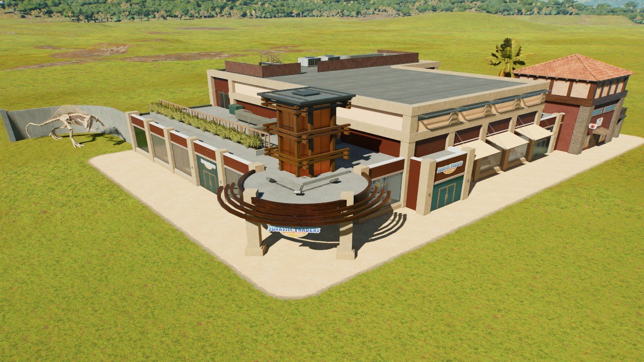 MAIN STREET SHOP&RESTAURANT - Workshop - Jurassic World Evolution 3