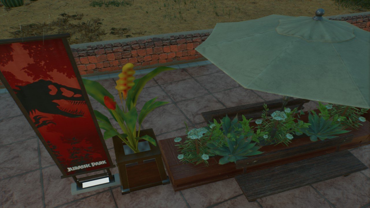 Guests: Covered Seating - Workshop - Jurassic World Evolution 3