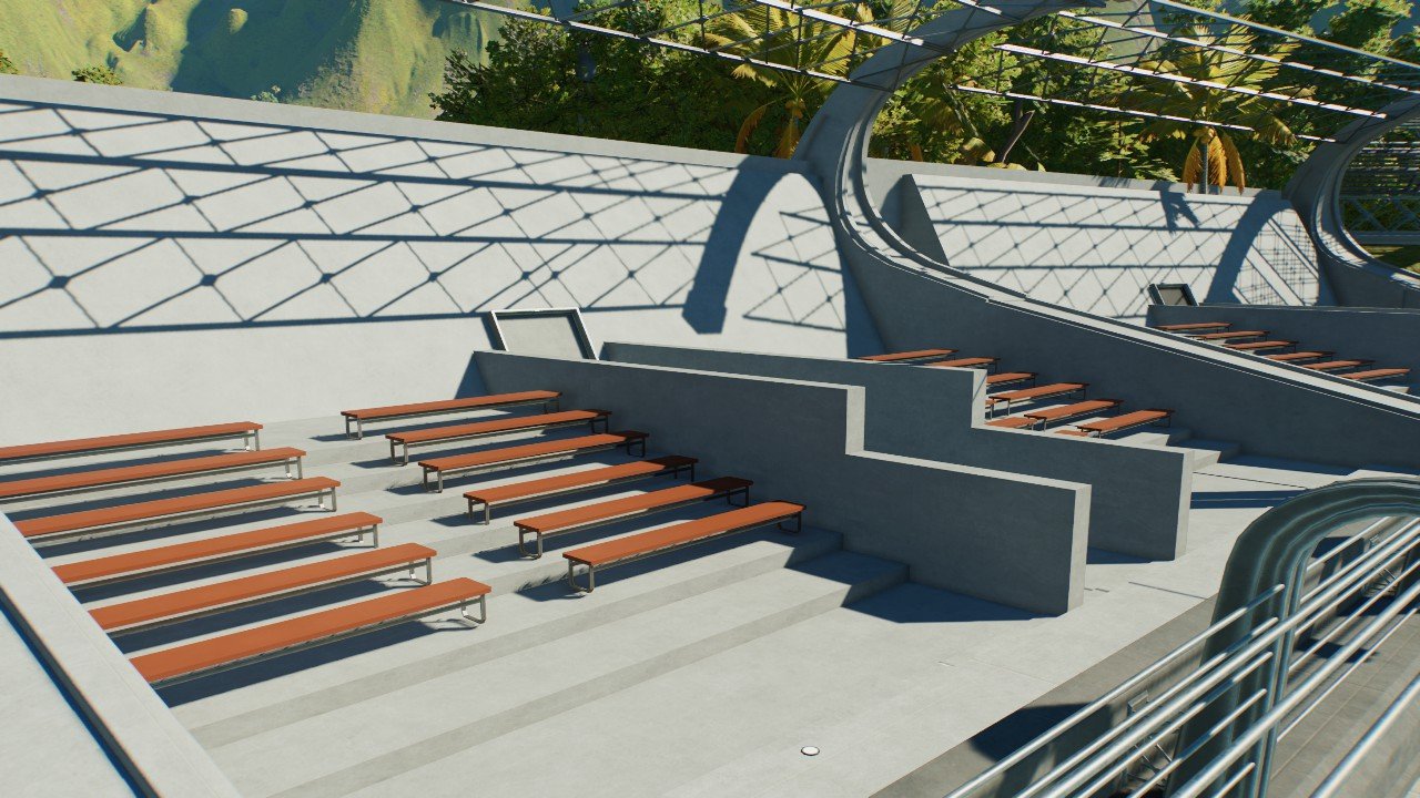 Lagoon Viewing gallery - Workshop - Jurassic World Evolution 3