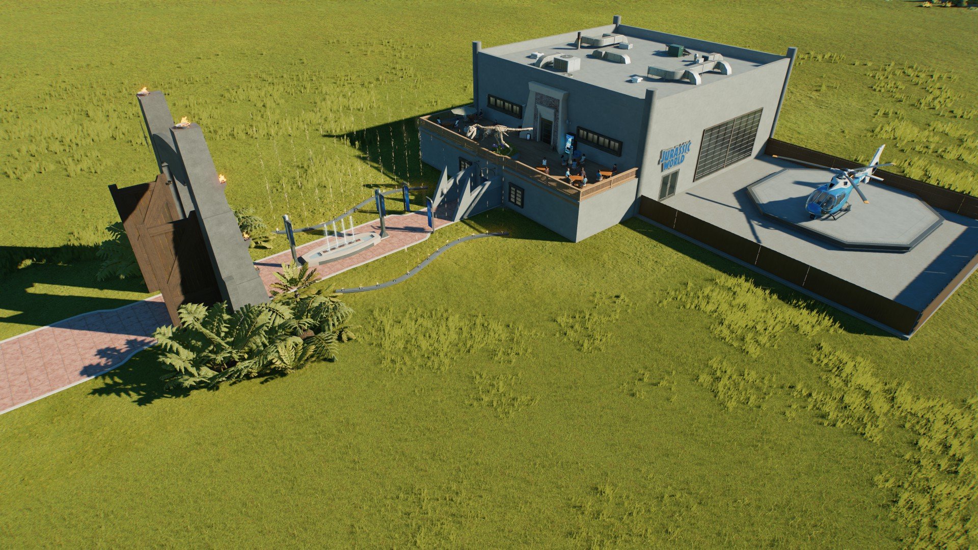 Arrival point - Workshop - Jurassic World Evolution 3