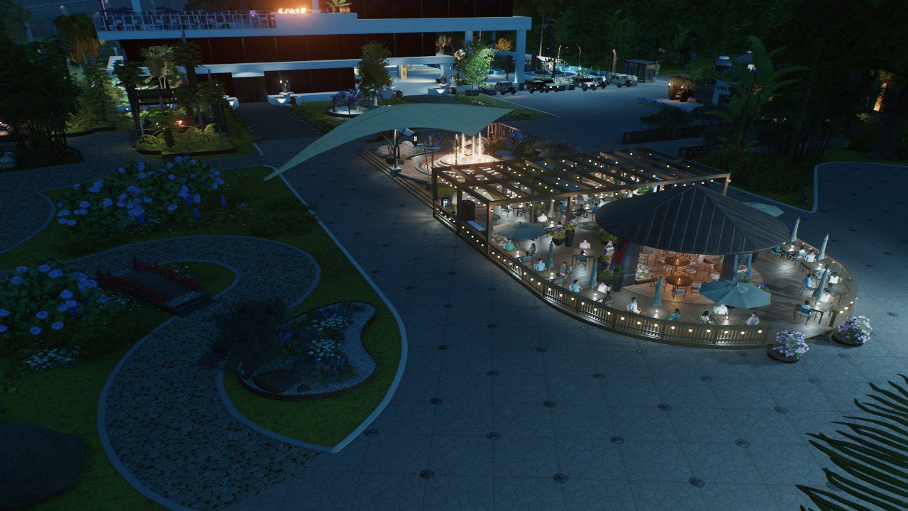 Seating Area with garden