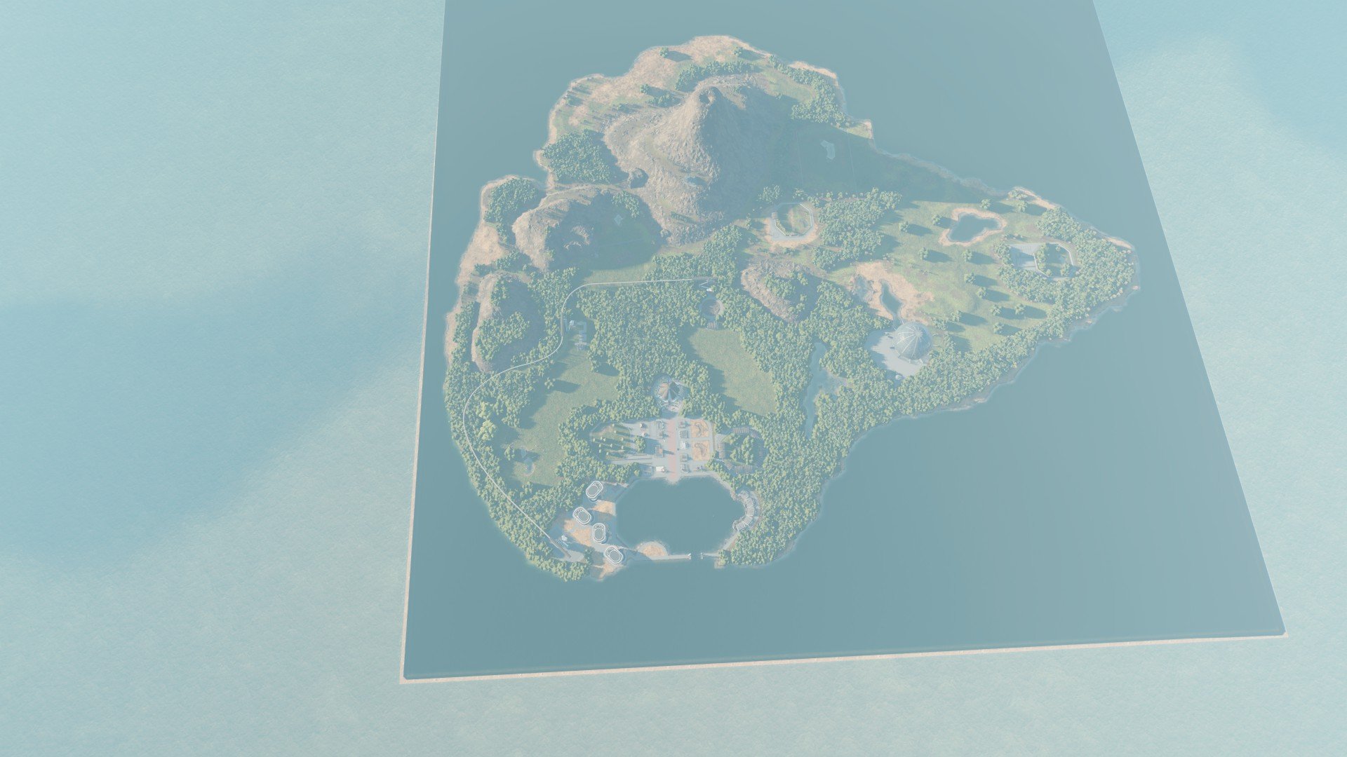 Jurassic World Isla Nublar - Workshop - Jurassic World Evolution 3