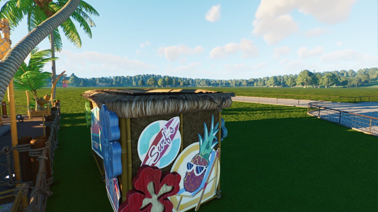 リゾートステッカー配電盤