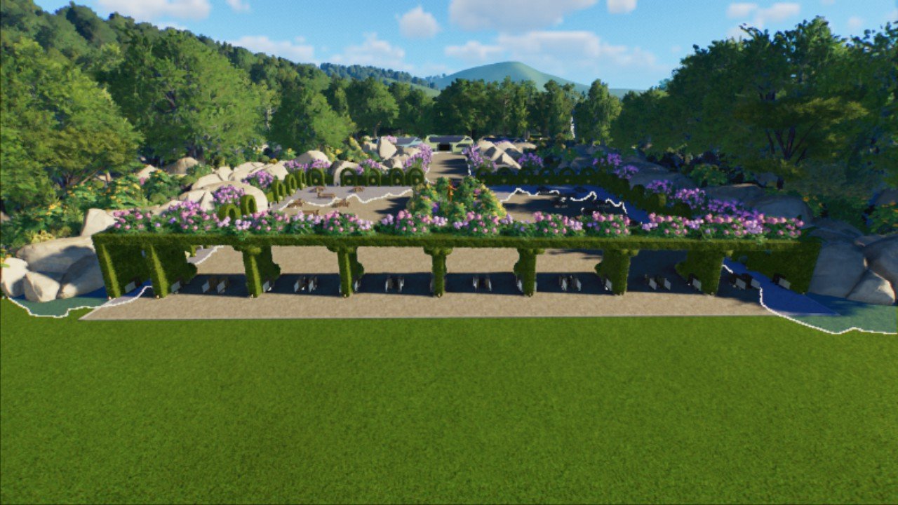 Natutral Themed Entrance