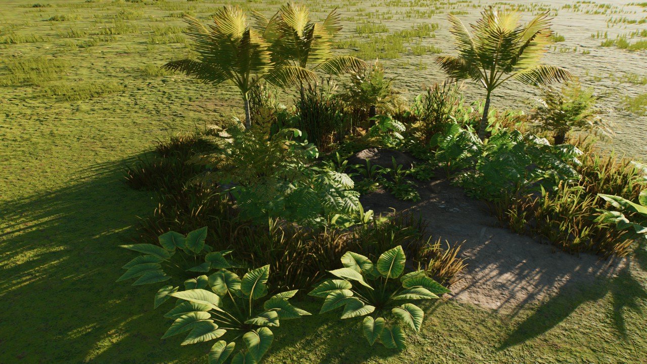 natrual dinosaur nest