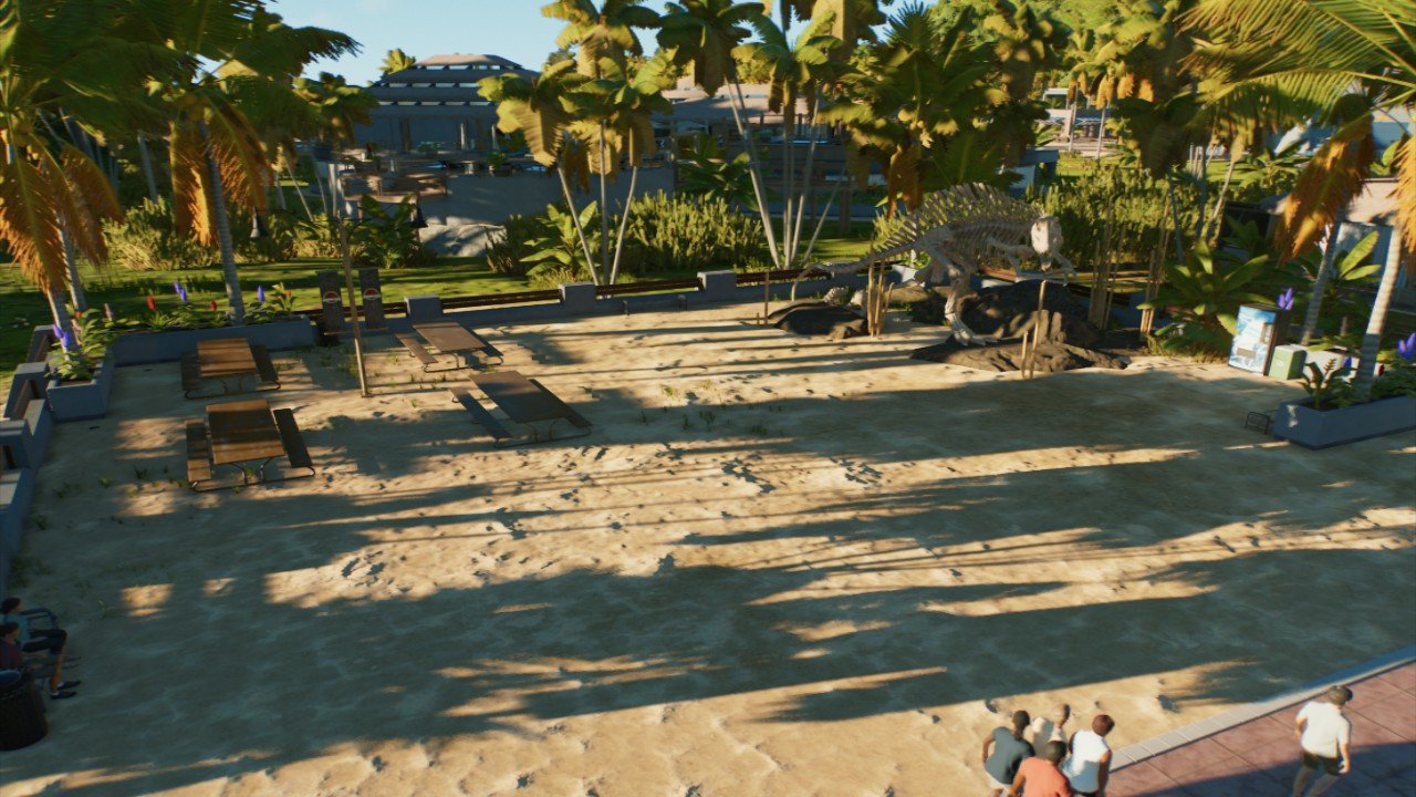 Jp theamed sitting area - Workshop - Jurassic World Evolution 3