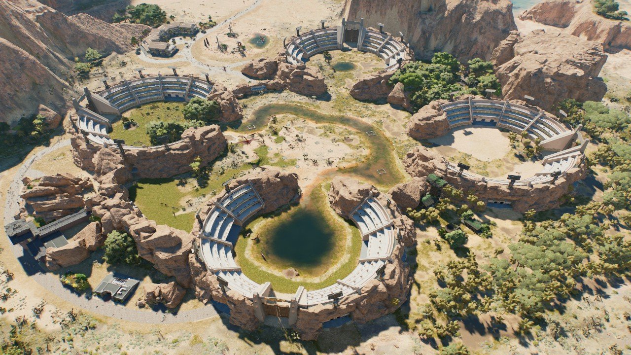 Colossal Desert Arena - Workshop - Jurassic World Evolution 3