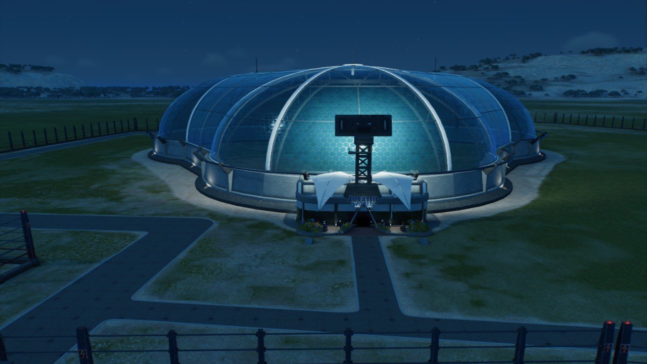 Aviary viewing gallery with light - Workshop - Jurassic World Evolution 3