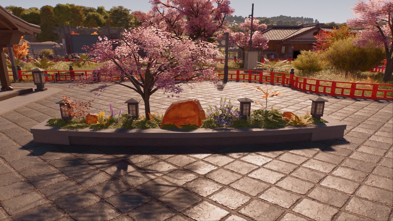 Cherry Blossom Amber Planter 