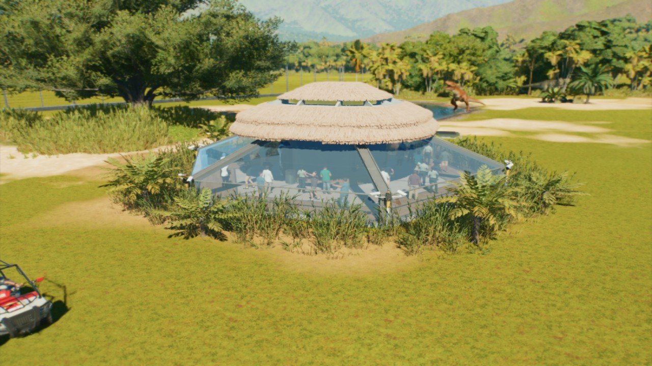 Secured Hidden Remote Viewing Dome - Workshop - Jurassic World Evolution 3