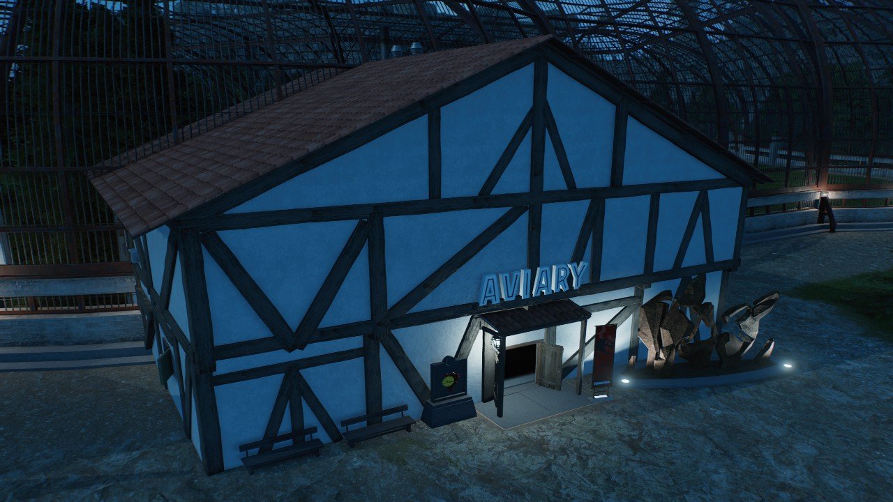 Fachwerk Aviary Viewing Gallery - Workshop - Jurassic World Evolution 3
