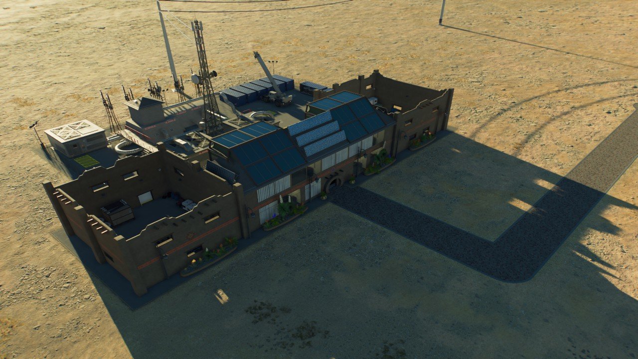 Texicana Large Power Plant - Workshop - Jurassic World Evolution 3