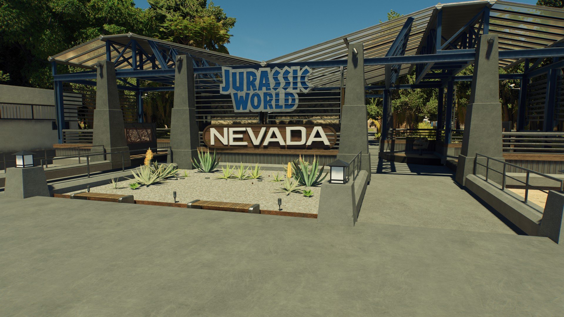 Medium dinosaur shelter - Workshop - Jurassic World Evolution 3