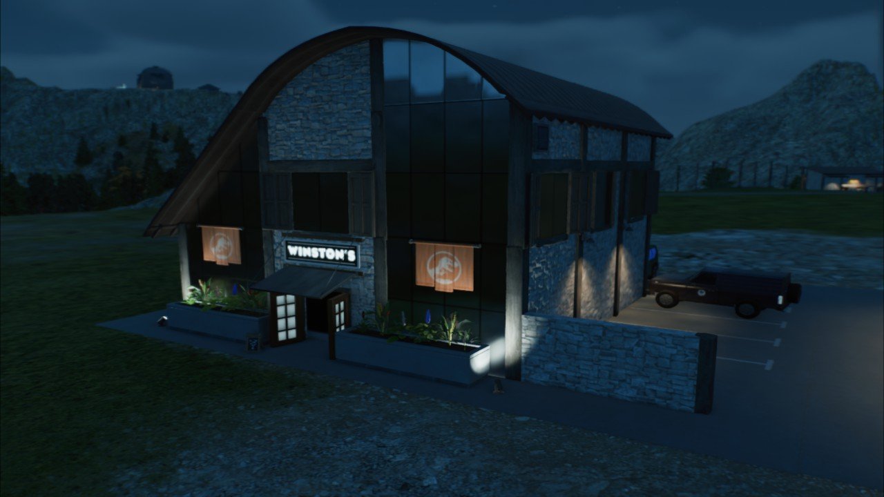 Medium Shopping Amenity - Workshop - Jurassic World Evolution 3