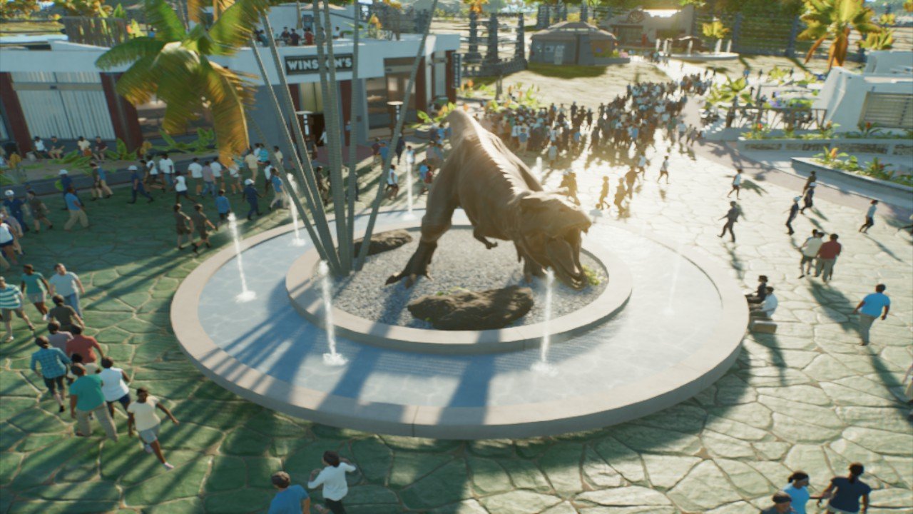T-Rex Statue - Workshop - Jurassic World Evolution 3