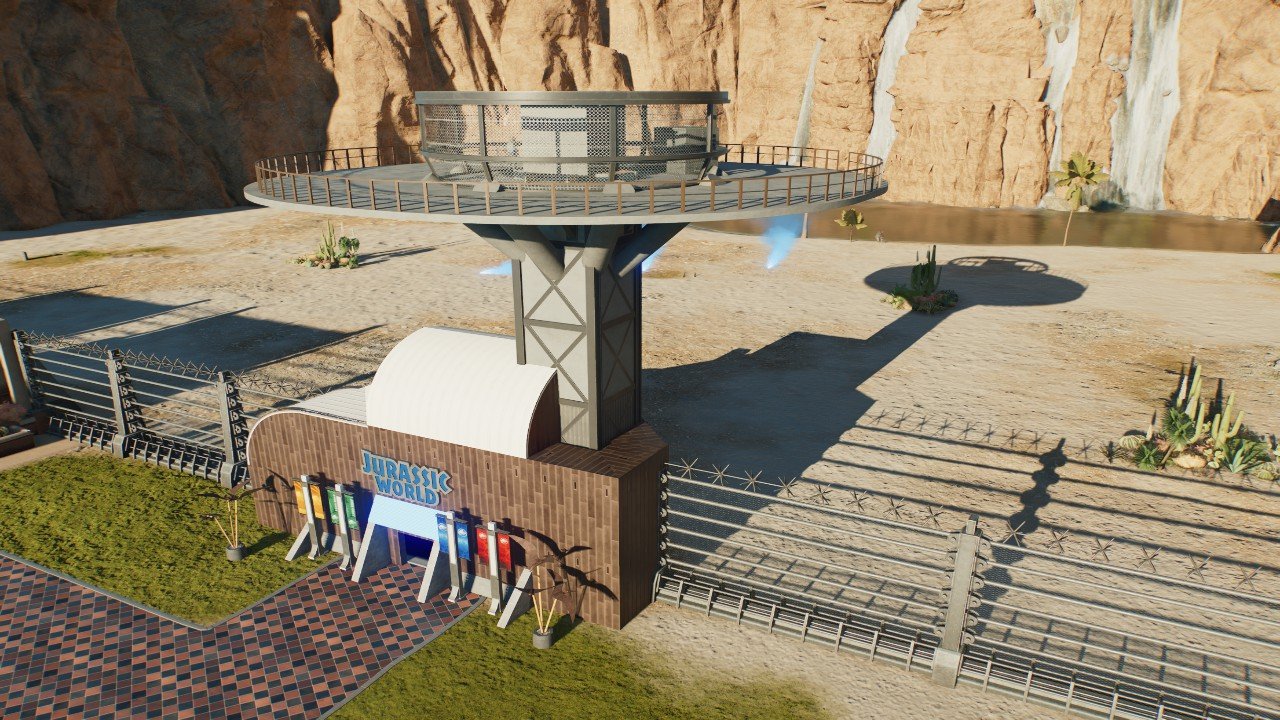 Modern viewing platform - Workshop - Jurassic World Evolution 3