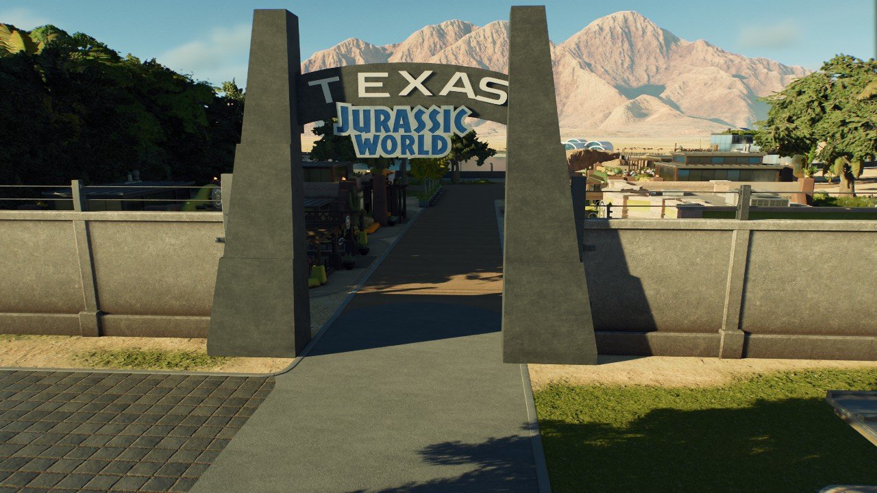 Jurassic world Texas gate - Workshop - Jurassic World Evolution 3