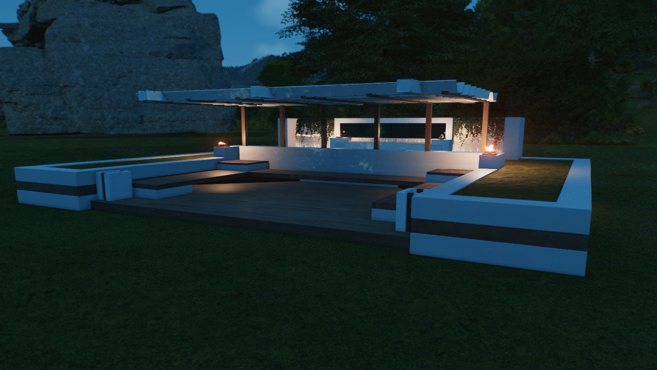 Modern Guest Seating Area - Workshop - Jurassic World Evolution 3