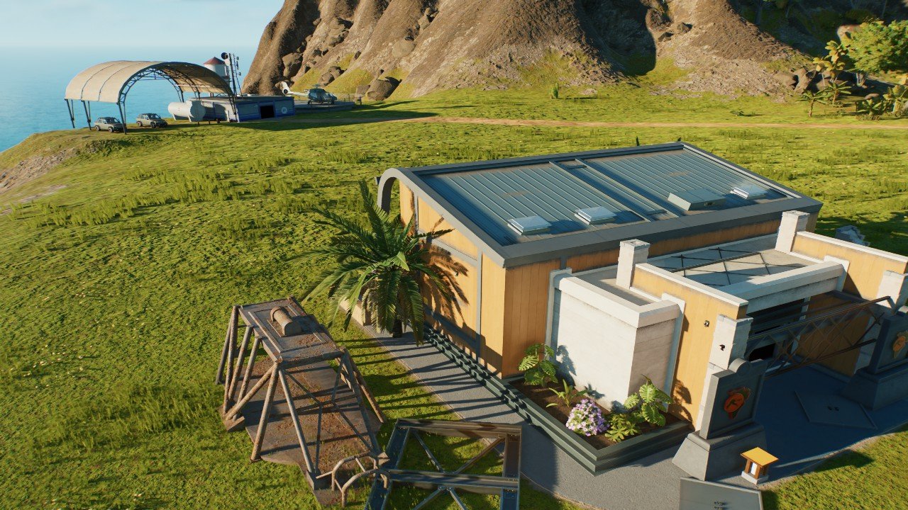 jp3 abandoned viewing gallery - Workshop - Jurassic World Evolution 3