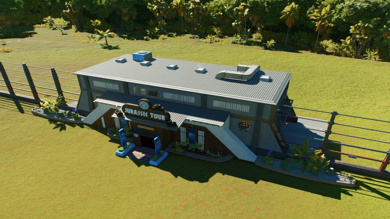 Jurassic Tour DIN Design - Workshop - Jurassic World Evolution 3