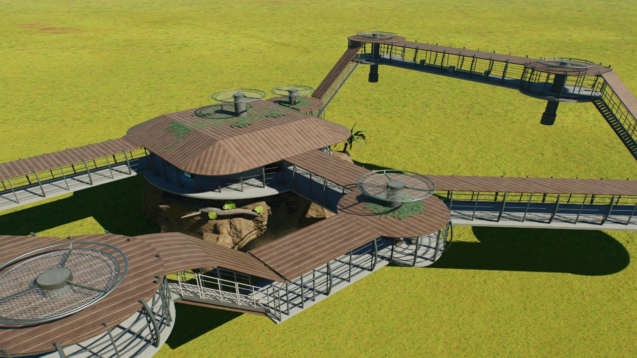 Platform Aviary Viewing - Workshop - Jurassic World Evolution 3