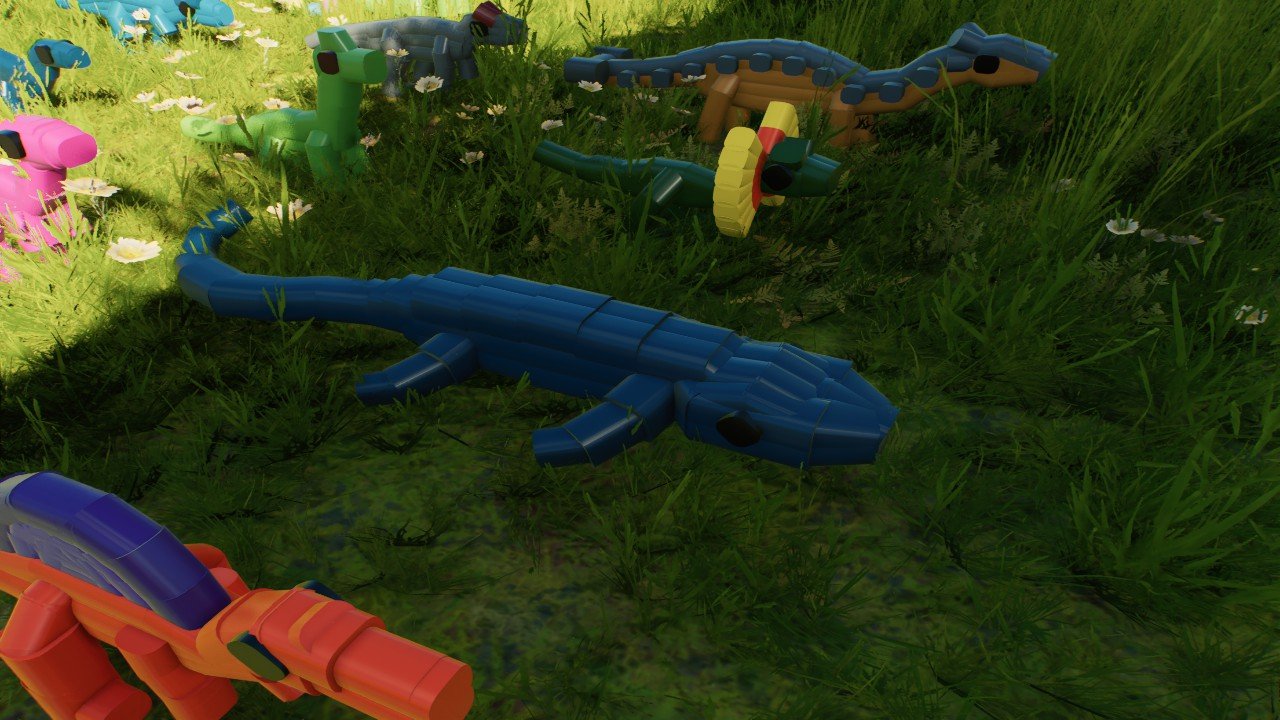 Mosasaurus sculpture