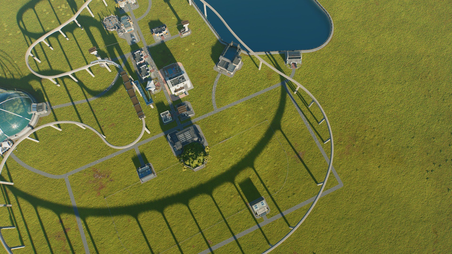 Battle Arena with a small park - Workshop - Jurassic World Evolution 3