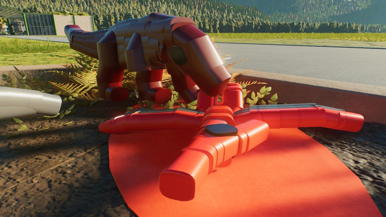 T-Rex eating Dead Pteranodon Sculpture