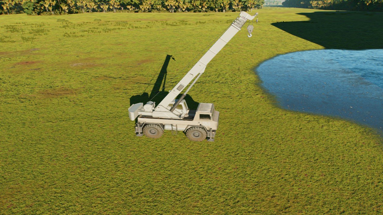 Crane truck 