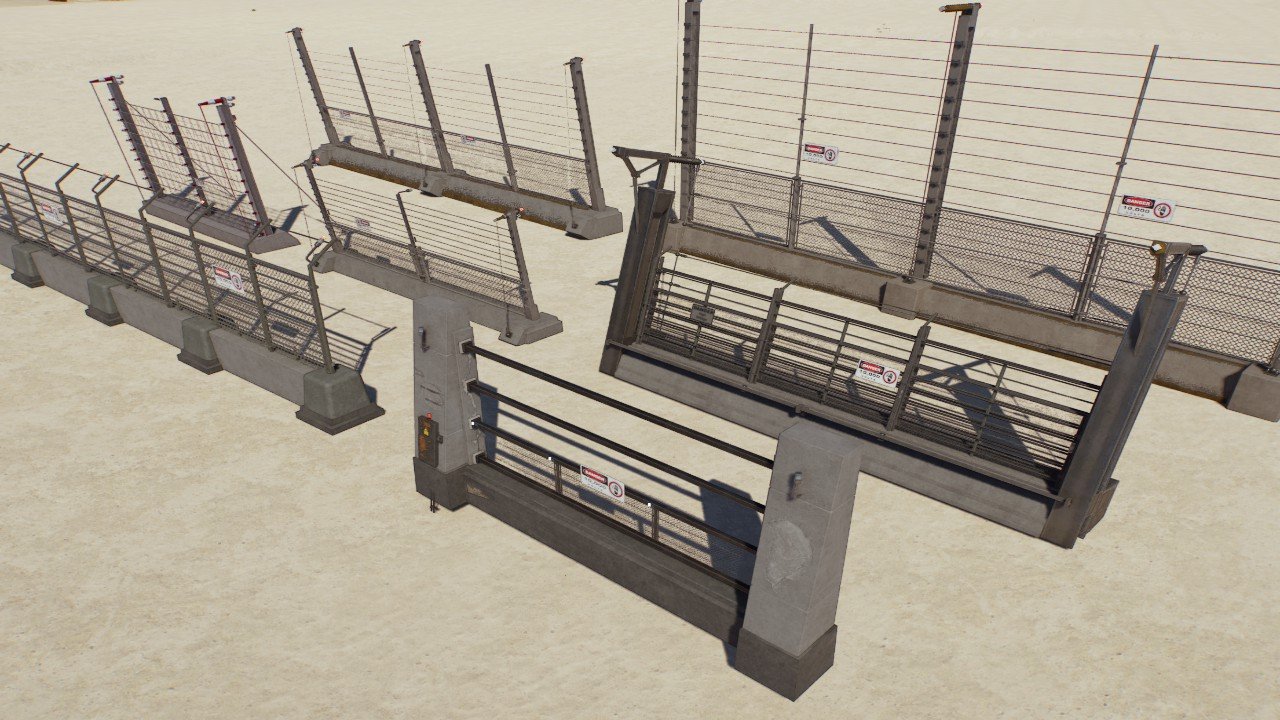 Ultimate Jurassic Park Fence Pack