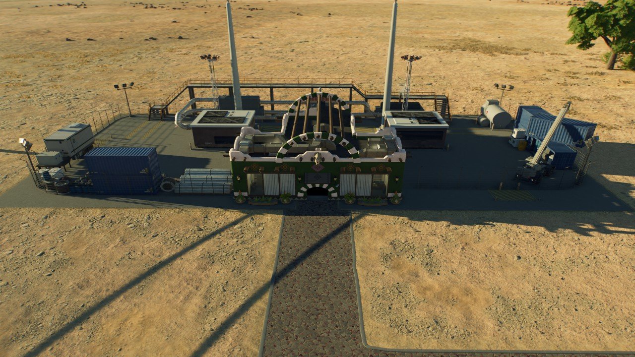 Texicana Small Power Plant - Workshop - Jurassic World Evolution 3