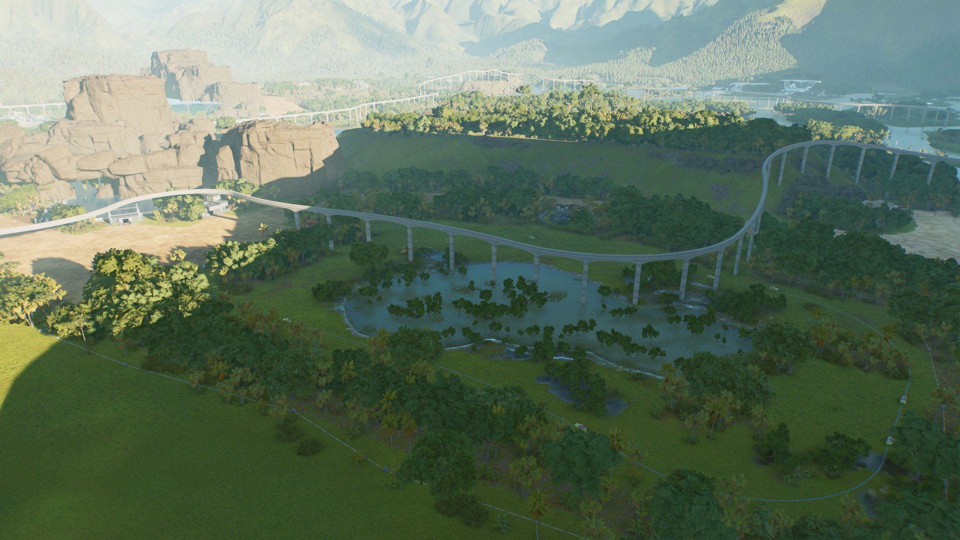 Jurassic park tour - Workshop - Jurassic World Evolution 3